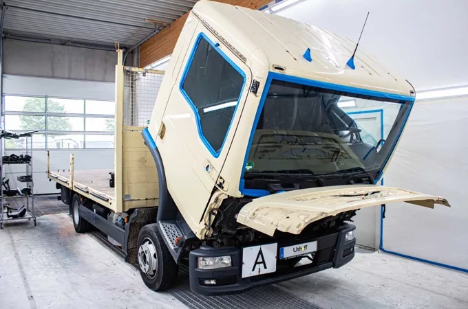 Cabine de peinture pour camion de Sehon