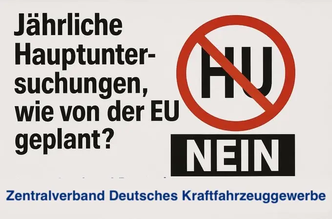 ZDK sagt Nein zur jährlichen Hauptuntersuchung ZDK sagt Nein zur jährlichen Hauptuntersuchung